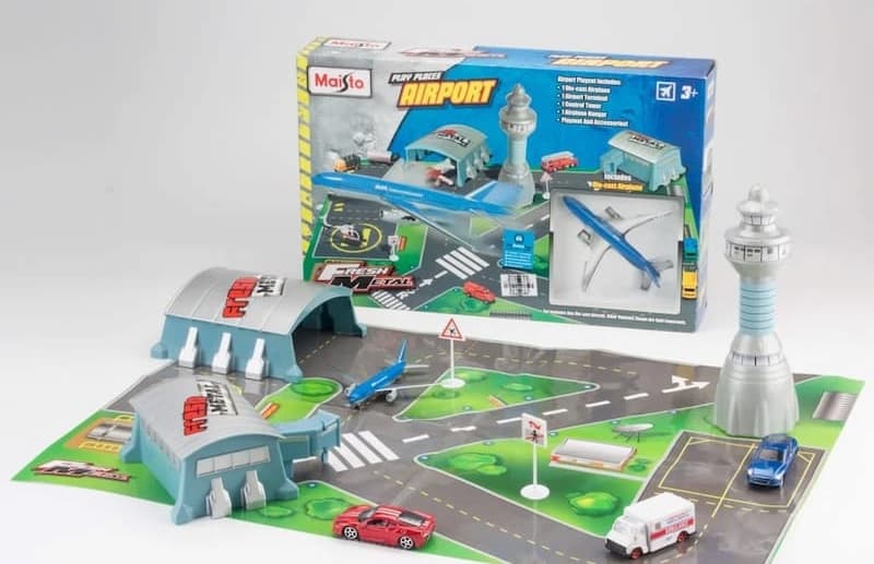 Bộ đồ chơi sáng tạo sân bay cho bé trai 6 tuổi. (Ảnh: Sưu tầm Internet)
