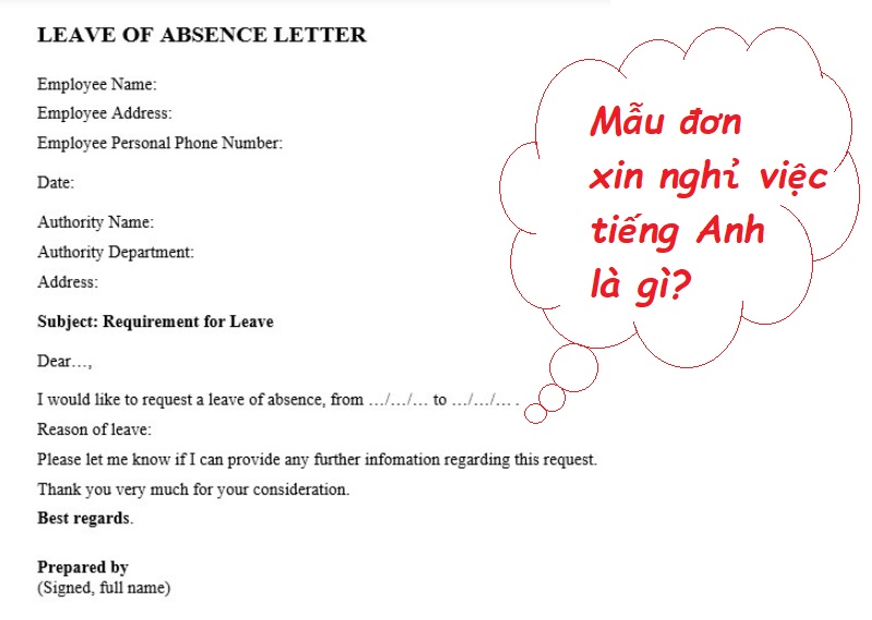 Tại những công ty nước ngoài, đa quốc gia thường khi nghỉ việc phải viết đơn bằng tiếng Anh. (Ảnh: Sưu tầm internet)