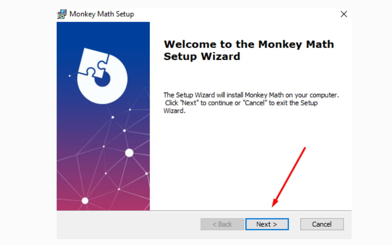 Màn hình cài đặt Monkey Math trên máy tính. (Ảnh: Chụp màn hình)