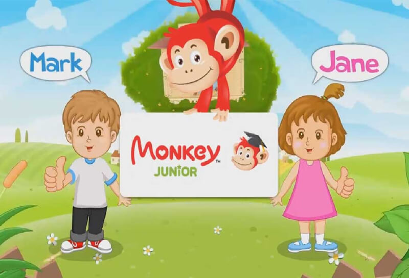 Ứng dụng Monkey Junior hỗ trợ trẻ học nhiều ngôn ngữ. (Ảnh: Monkey)