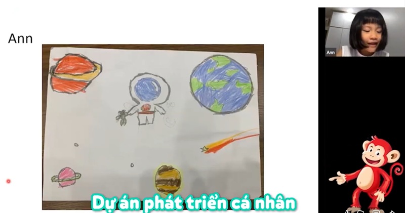 Bé được thực hiện nhiều dự án phát triển cá nhân thú vị cùng Monkey Tutoring (Ảnh: Monkey)