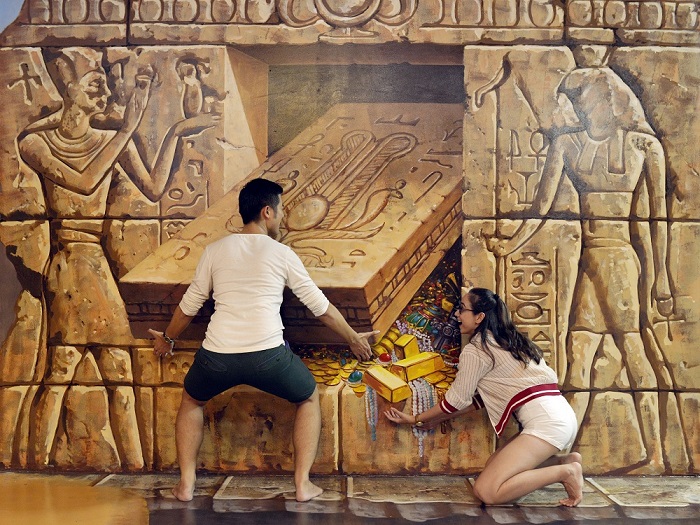 Khám phá nhiều công trình độc đáo tại Bảo tàng Đà Nẵng. (Ảnh: Sưu tầm internet)