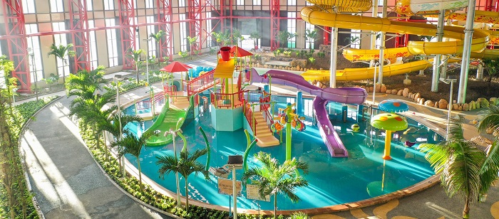 Công viên nước trong nhà Mikazuki. (Ảnh: Sưu tầm internet)