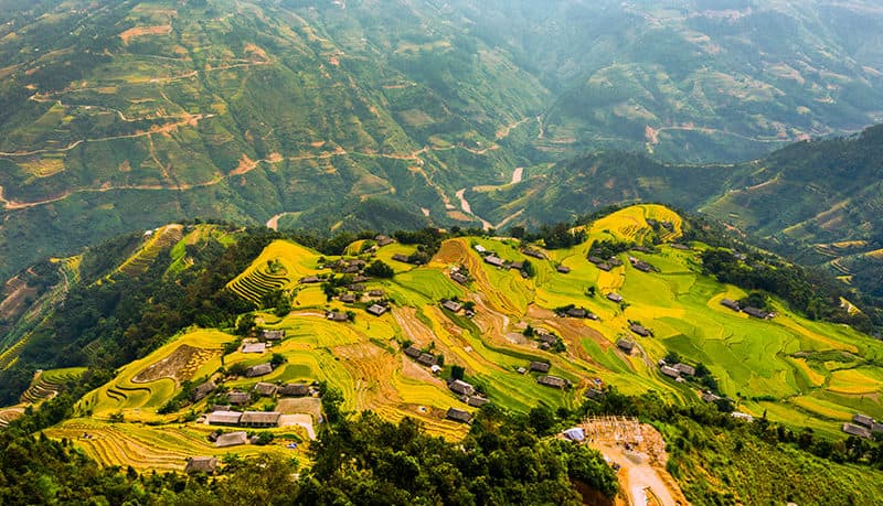 Một góc quang cảnh tại Hà Giang. (Ảnh: Internet)