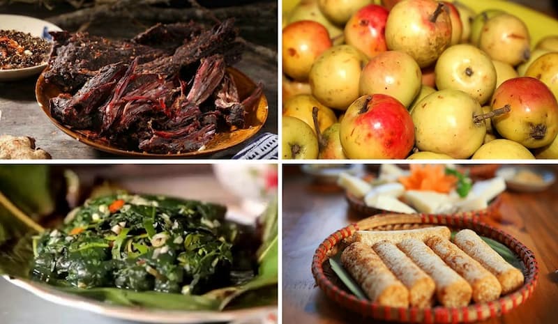 Một số món đặc sản Hà Giang nên mua làm quà. (Ảnh: Internet)