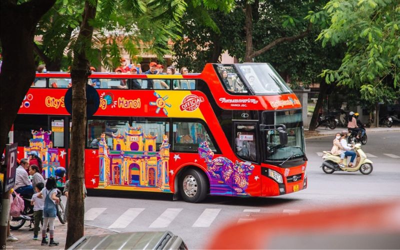 Xe buýt 2 tầng Hà Nội. (Ảnh: Sưu tầm Internet)