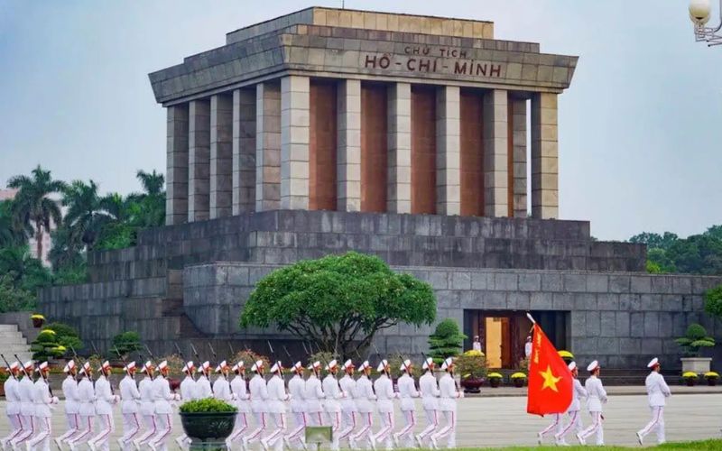 Lăng Chủ Tịch Hồ Chí Minh. (Ảnh: Sưu tầm Internet)
