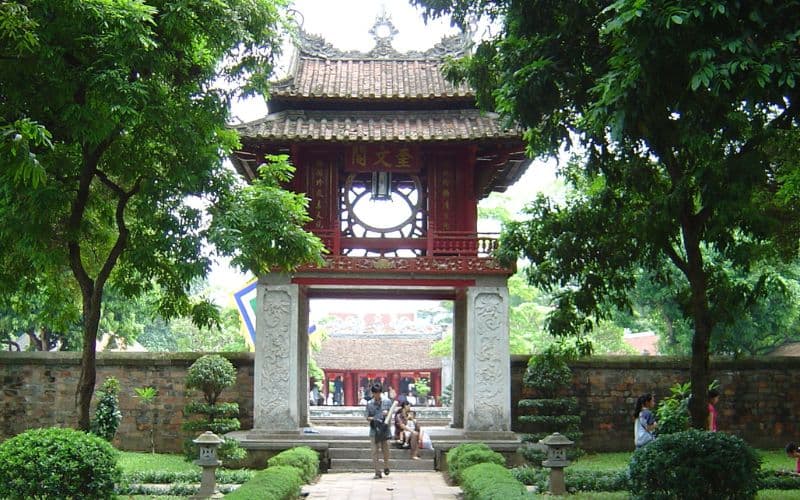 Văn Miếu Quốc Tử Giám. (Ảnh: Sưu tầm Internet)