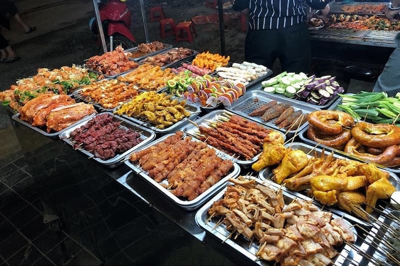 Các món nướng cực hợp với thời tiết se lạnh tại Sapa. (Ảnh: Internet)