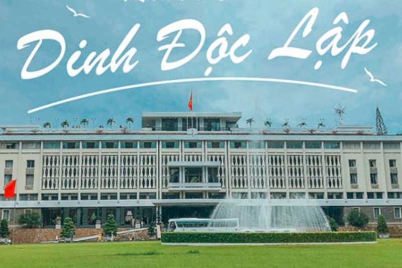 Đến với Sài Gòn đừng quên ghé đến Dinh Độc Lập nhé. (Ảnh: Sưu tầm internet)