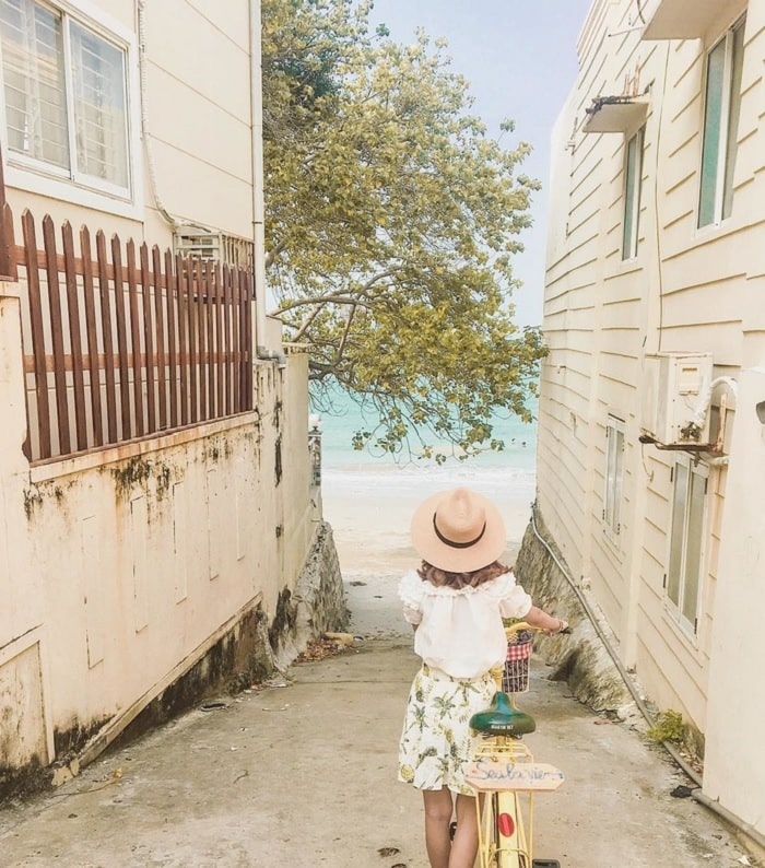 Hẻm đường Trần Phú - Địa điểm checkin hot tại Vũng Tàu. (Ảnh: Sưu tầm internet)