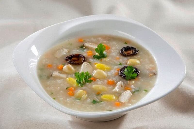 Cháo ếch khoai lang. (Ảnh: sưu tầm internet)