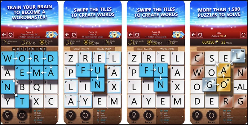 Game tiếng Anh Wordament® by Microsoft. (Ảnh: Internet)