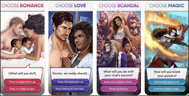 Game tiếng Anh Choices: Stories You Play. (Ảnh: Internet)