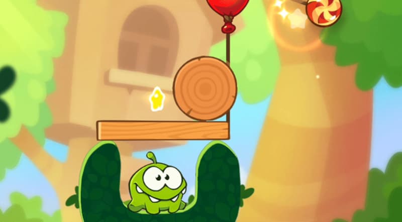 Trò chơi Cut the Rope 2. (Ảnh: Internet)