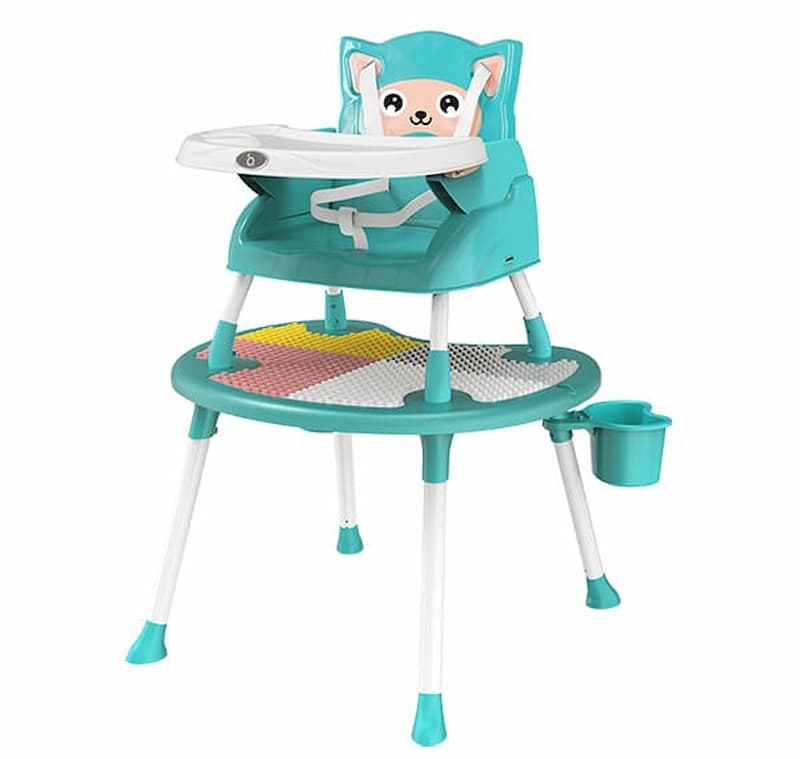 Ghế kết hợp ăn dặm và ngồi chơi. (Ảnh: Internet)