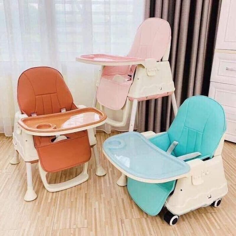 Ghế ăn dặm Hanbei. (Ảnh: Sưu tầm internet)