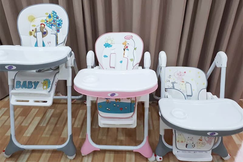 Ghế ăn dặm Mastela. (Ảnh: Sưu tầm internet)