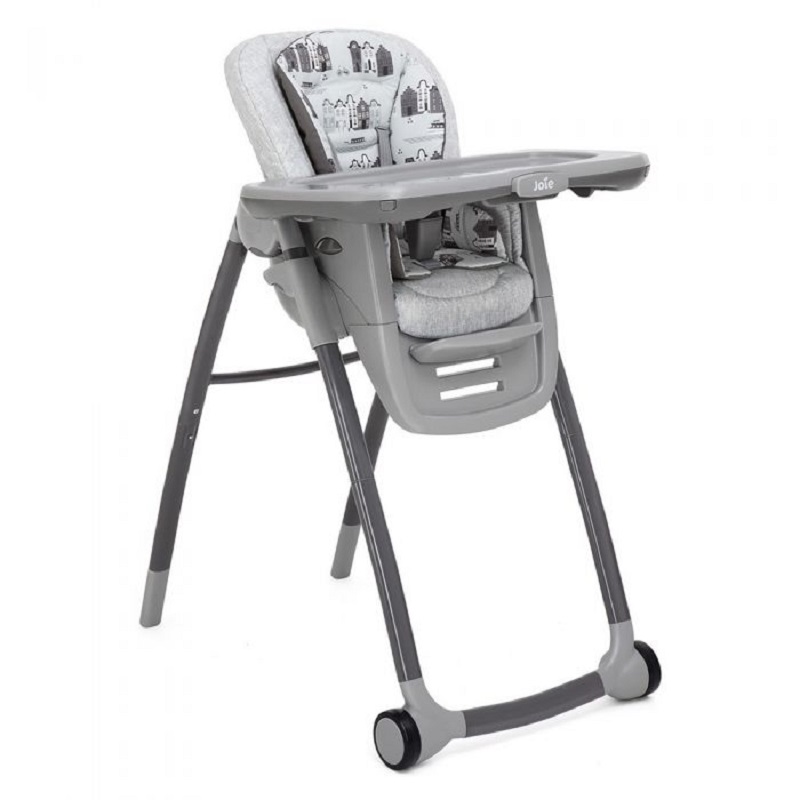 Ghế ăn dặm có bánh xe Joie. (Ảnh: Sưu tầm Internet)