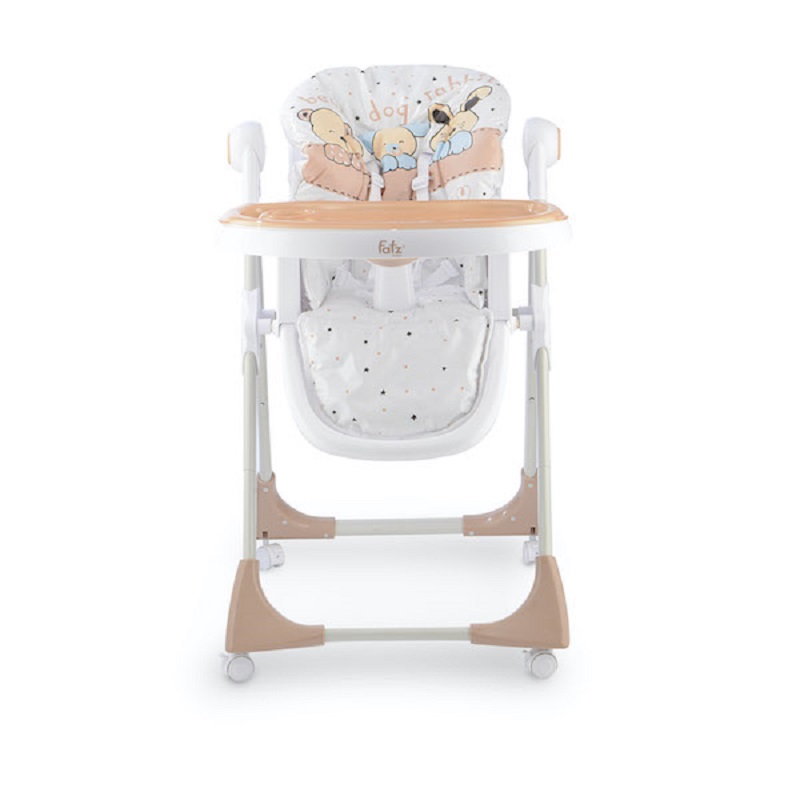 Ghế ăn dặm có bánh xe Fatzbaby. (Ảnh: Sưu tầm Internet)