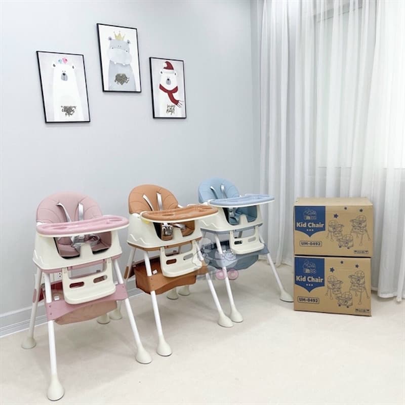 Ghế ăn dặm Honper sở hữu chất liệu an toàn, cao cấp. (Ảnh: sưu tầm internet)