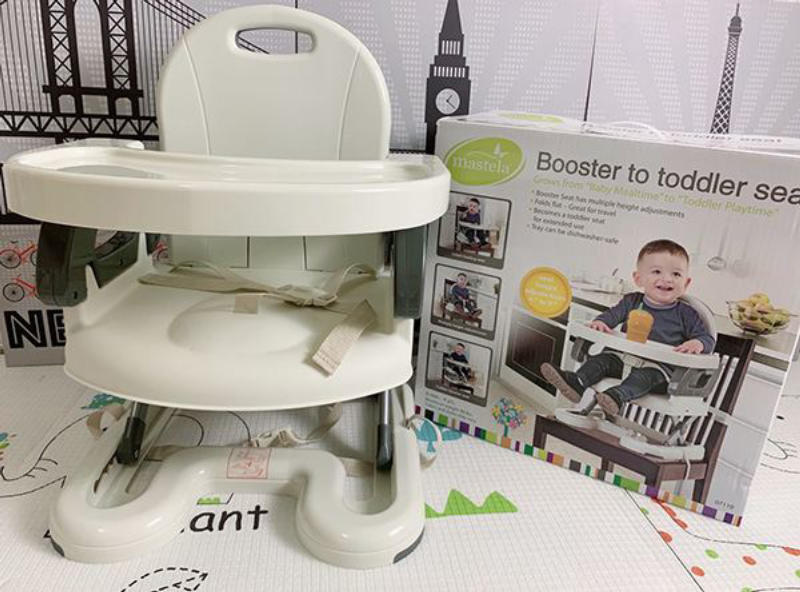 Thương hiệu ghế ăn dặm Mastela. (Ảnh sưu tầm Internet)
