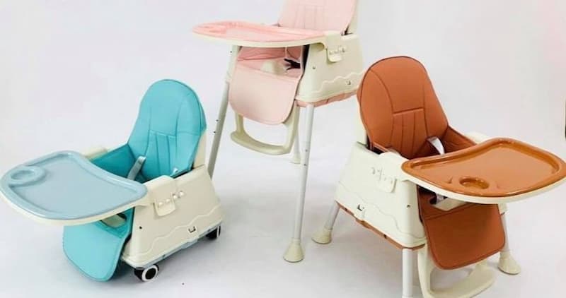 Kinh nghiệm chọn ghế ăn dặm cho con. (Ảnh: sưu tầm internet)