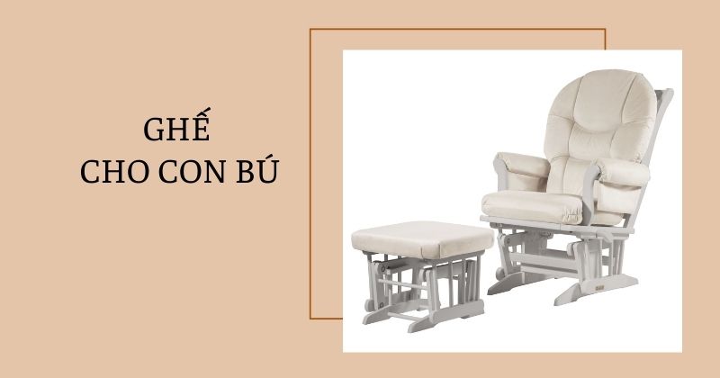 Ghế cho con bú có giá dao động từ vài trăm đến vài triệu đồng. (Ảnh: Sưu tầm Internet)