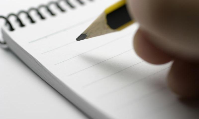 Ghi chú lại quá trình giảm cân. (Ảnh: Nguồn Internet)