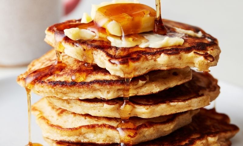 Pancake chuối yến mạch cực ngon. (Ảnh: Nguồn Internet)