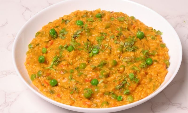 Cháo yến mạch bí đỏ. (Ảnh: Nguồn Internet)