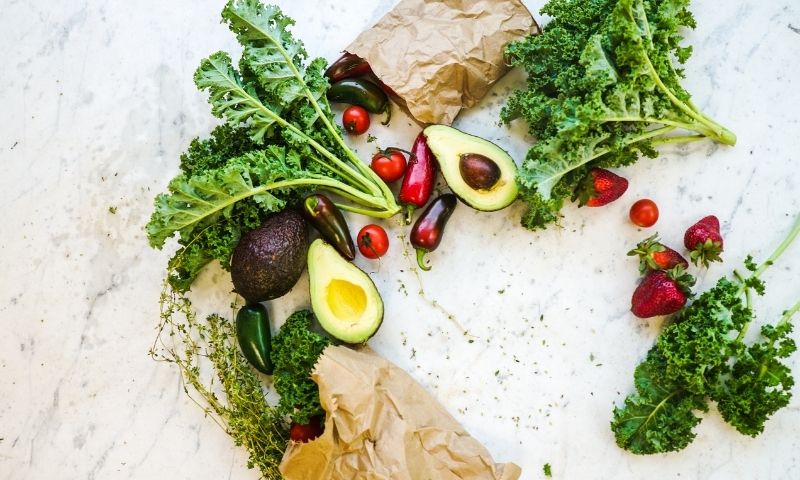 Rau xanh giàu chất xơ. (Ảnh: Nguồn Internet)