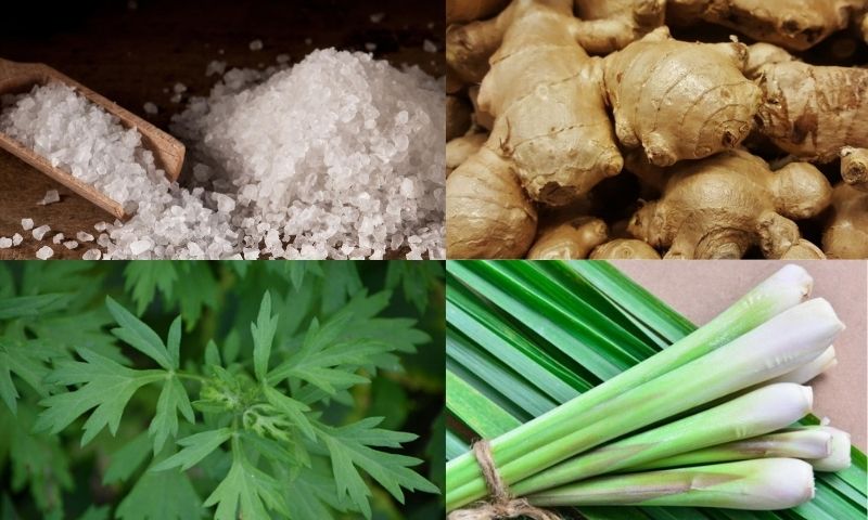 Sử dụng muối cùng thảo dược để tăng hiệu quả đốt cháy mỡ thừa, làm gọn eo.(Ảnh: Nguồn Internet)