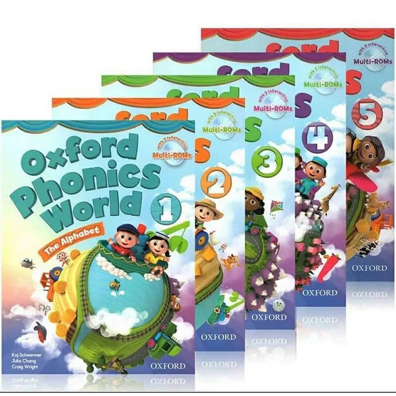 Bộ sách Oxford Phonics World. (Ảnh: Sưu tầm Internet)
