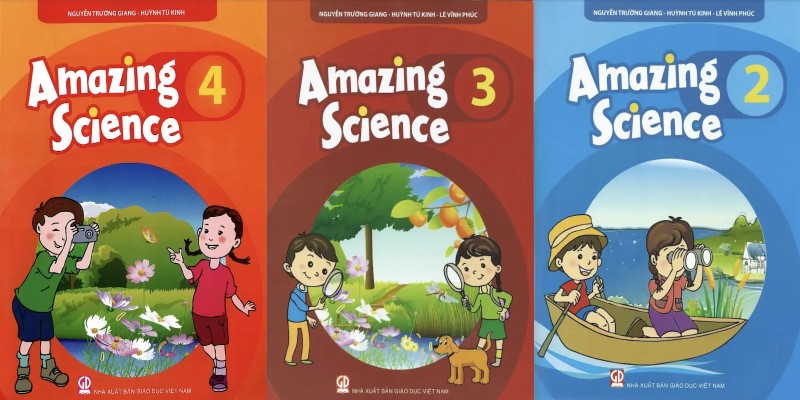 Sách Amazing Science. (Ảnh: Sưu tầm Internet)