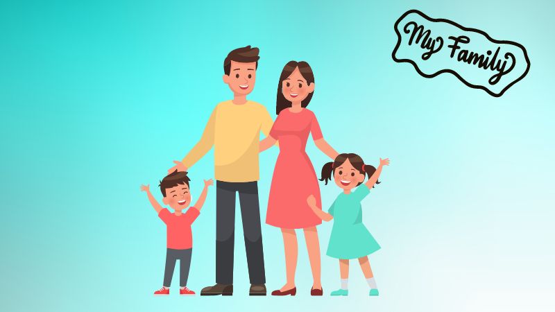 Nói về gia đình khi giới thiệu bản thân mình. (Ảnh: Canva)