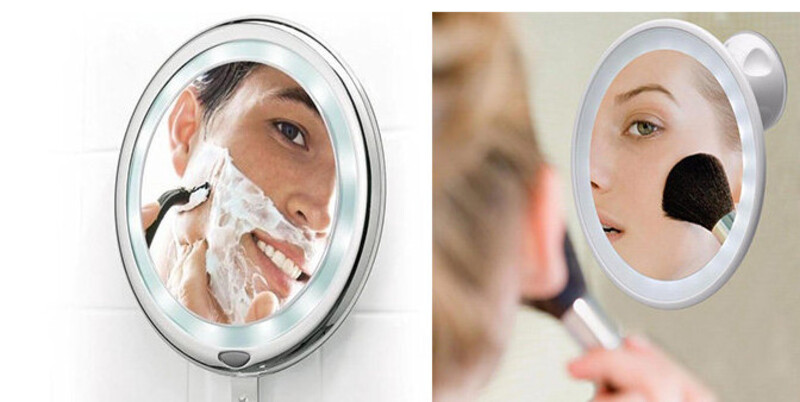 Dùng làm gương cạo râu, trang điểm. (Ảnh: Sưu tầm Internet)