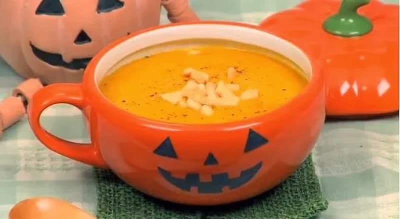 Súp bí ngô Halloween. (Ảnh: sưu tầm internet)