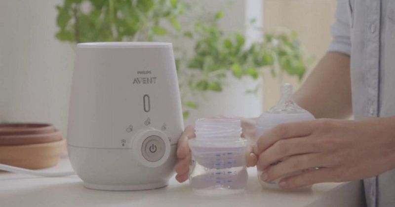 Hâm sữa mẹ ở nhiệt độ 40 là phù hợp nhất. (Ảnh: Sưu tầm Internet)