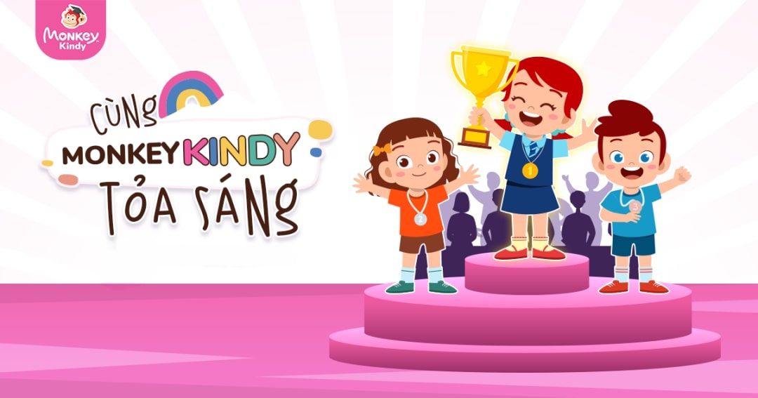 Monkey Kindy là một chương trình học tiếng Anh thuộc siêu ứng dụng Monkey Junior (Ảnh: Monkey)