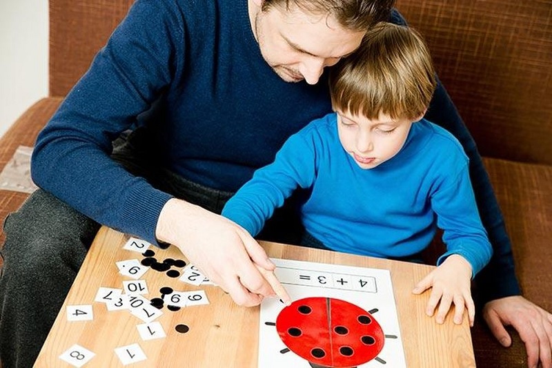 Học toán thông qua trò chơi hiệu quả. (Ảnh: Sưu tầm internet)