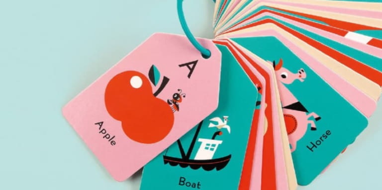 Cùng bé học từ vựng tiếng Anh hiệu quả qua Flashcard. (ảnh: sưu tầm internet)