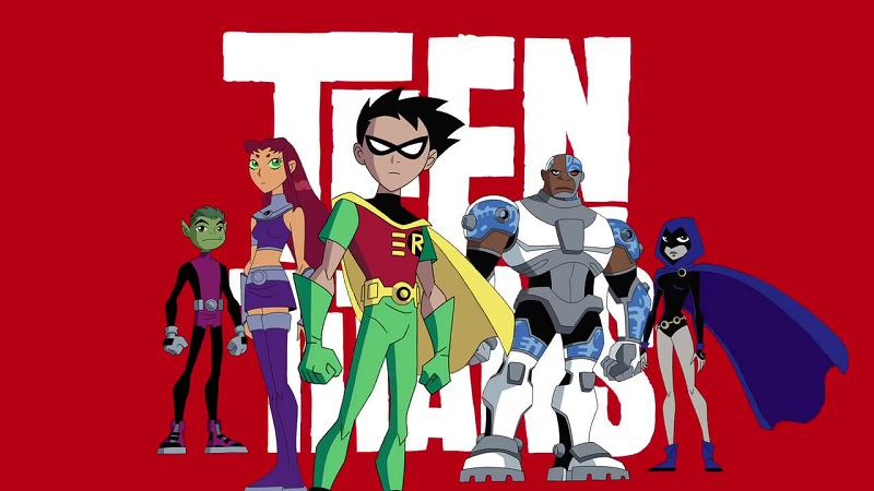 Nâng cao khả năng học tiếng Anh cho bé với phim Teen Titans. (Ảnh: Internet)