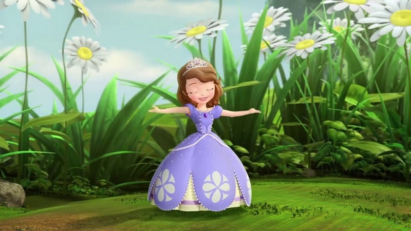 Trải nghiệm việc học tiếng Anh qua phim hoạt hình Sofia the First – Sofia Đệ Nhất. (Ảnh: Internet)