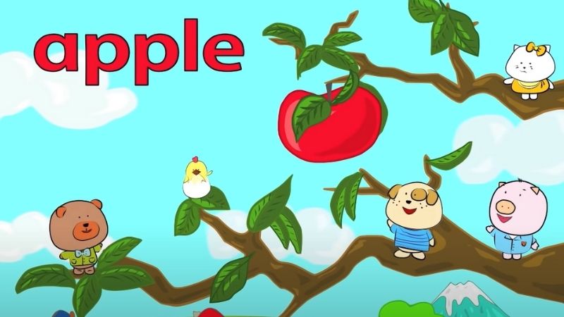 Bài hát Rainbow colors song. (Ảnh: Sưu tầm Internet)