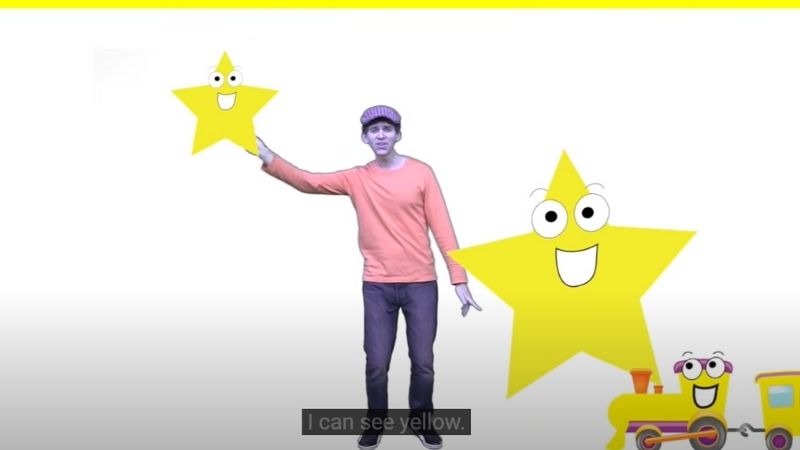 Bài hát I can see blue. (Ảnh: Sưu tầm Internet)