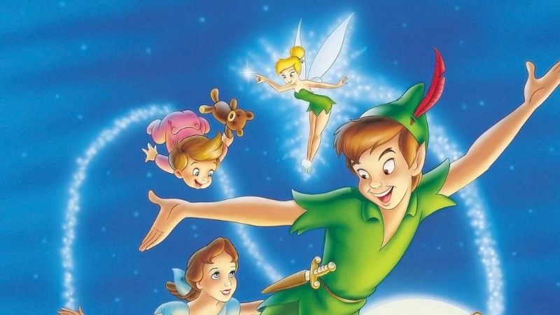 Phim hoạt hình Peter Pan. (Ảnh: Sưu tầm Internet)