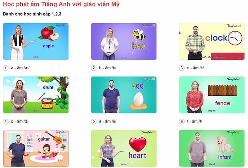 Các gói học tiếng Anh online cho trẻ tốt nhất. (Ảnh: Internet)