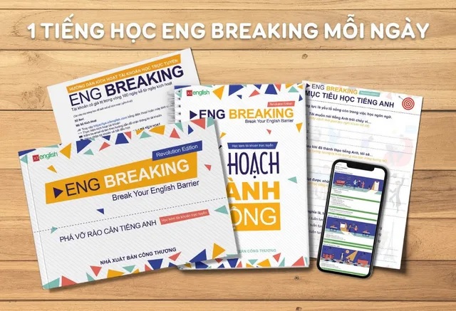 Ứng dụng làm bài tập tiếng Anh Eng Breaking. (Ảnh: Sưu tầm internet)