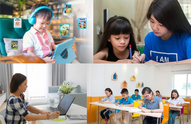Nên học tiếng anh qua app hay học offline. (Ảnh: Internet)